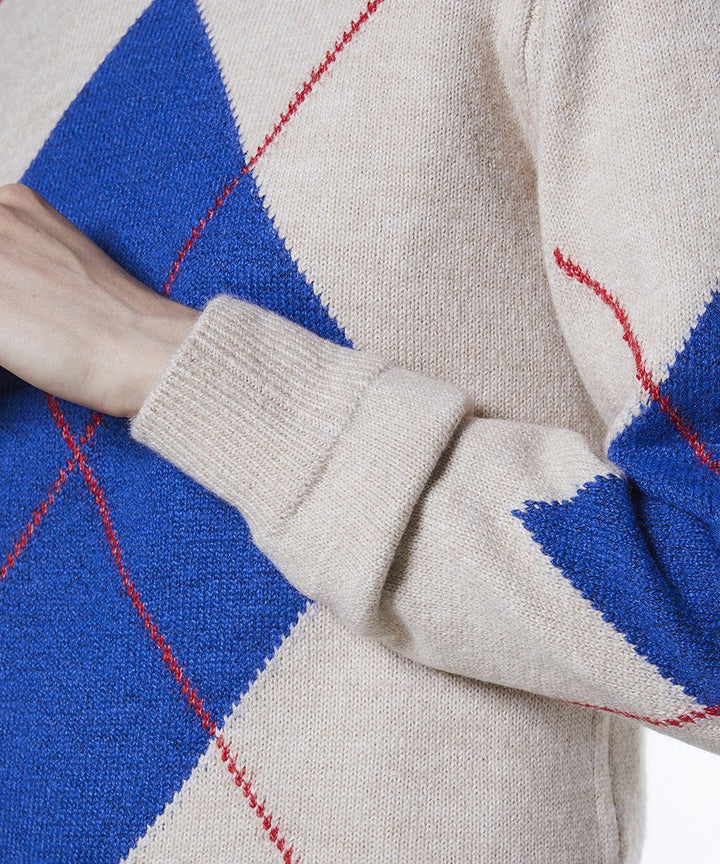 DSC / 아가일 볼륨 니트