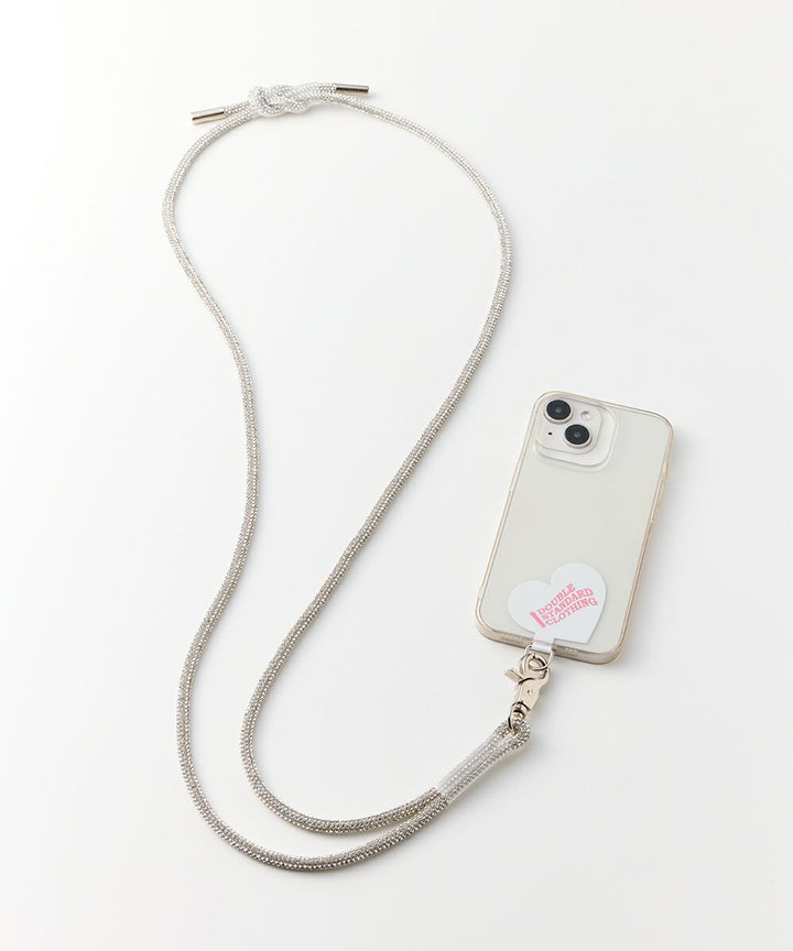 DSC / 라인스톤 스마트폰 숄더 스트랩(WEB한정)