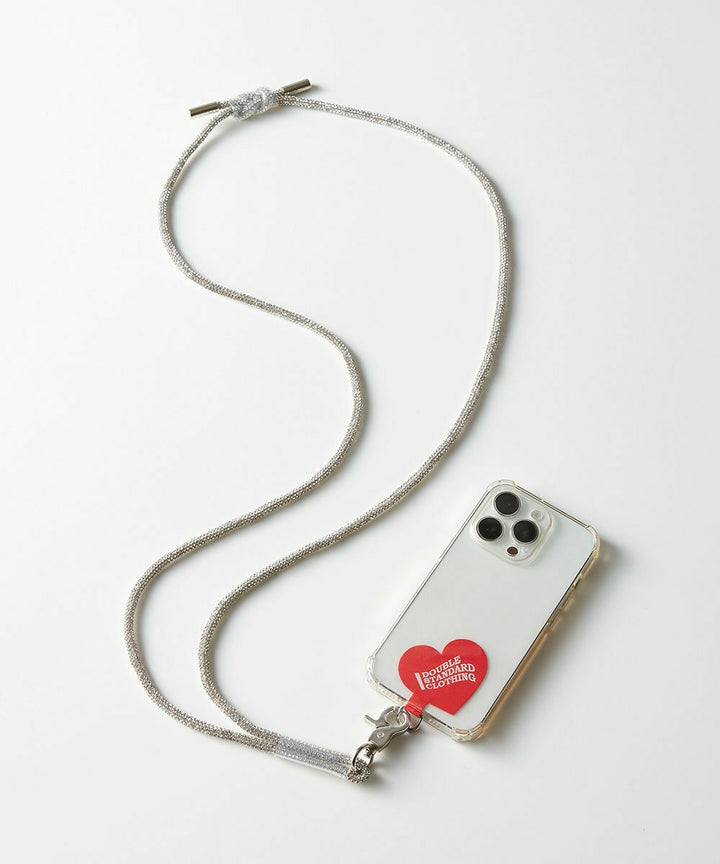 DSC/ 라인스톤 핸드폰 숄더스트랩