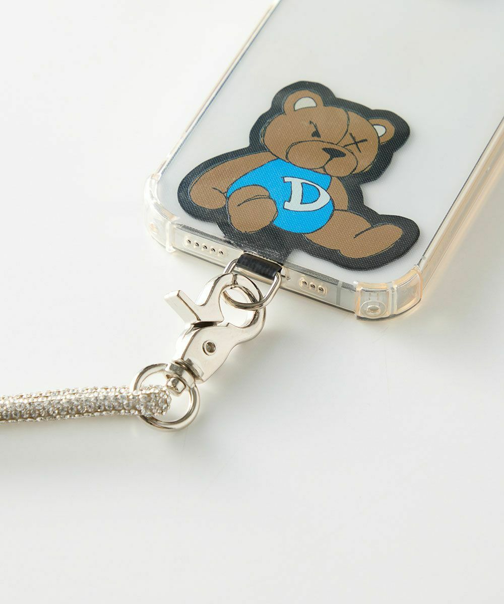 DSC/ 라인스톤 핸드폰 숄더스트랩