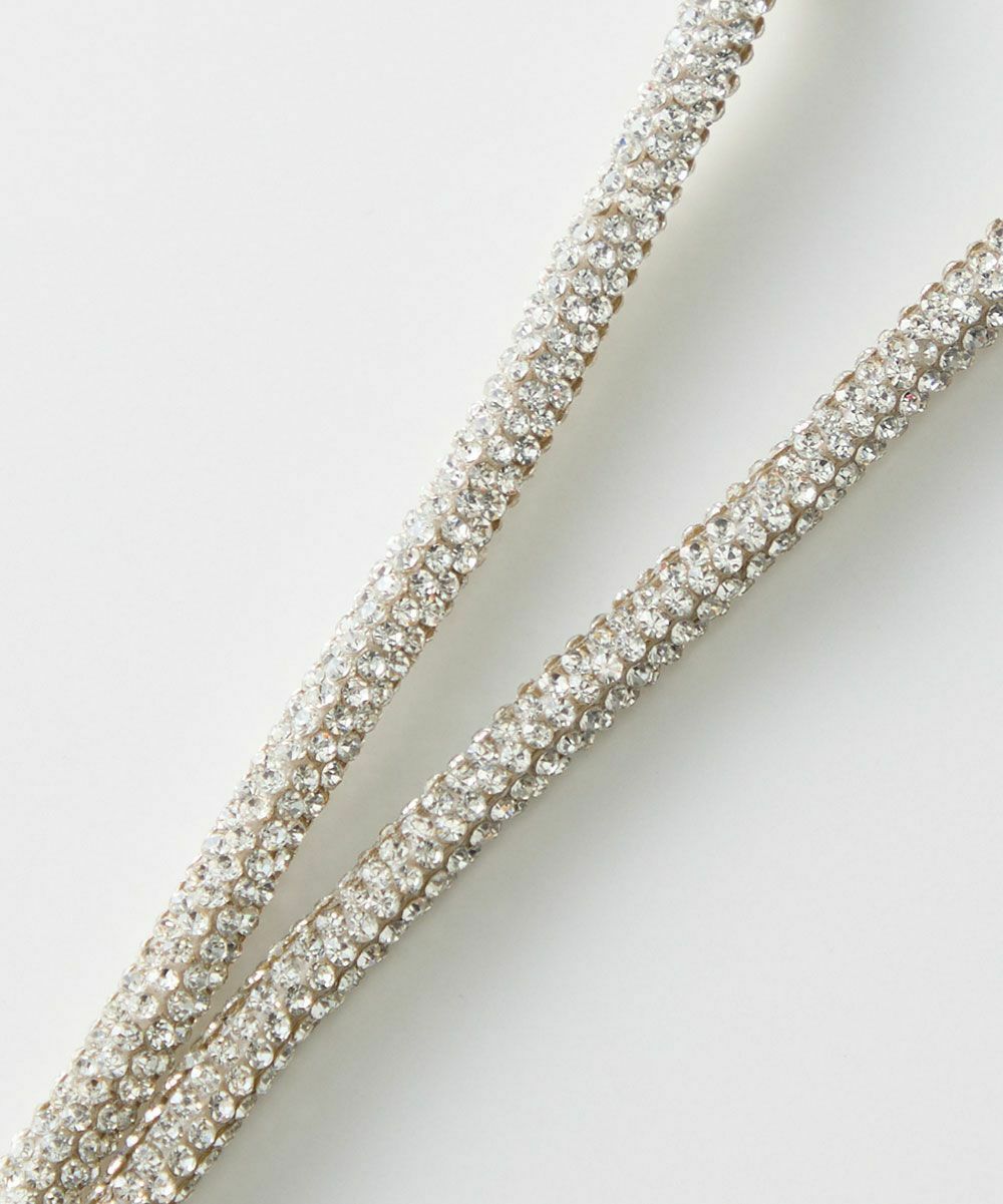 DSC/ 라인스톤 핸드폰 숄더스트랩