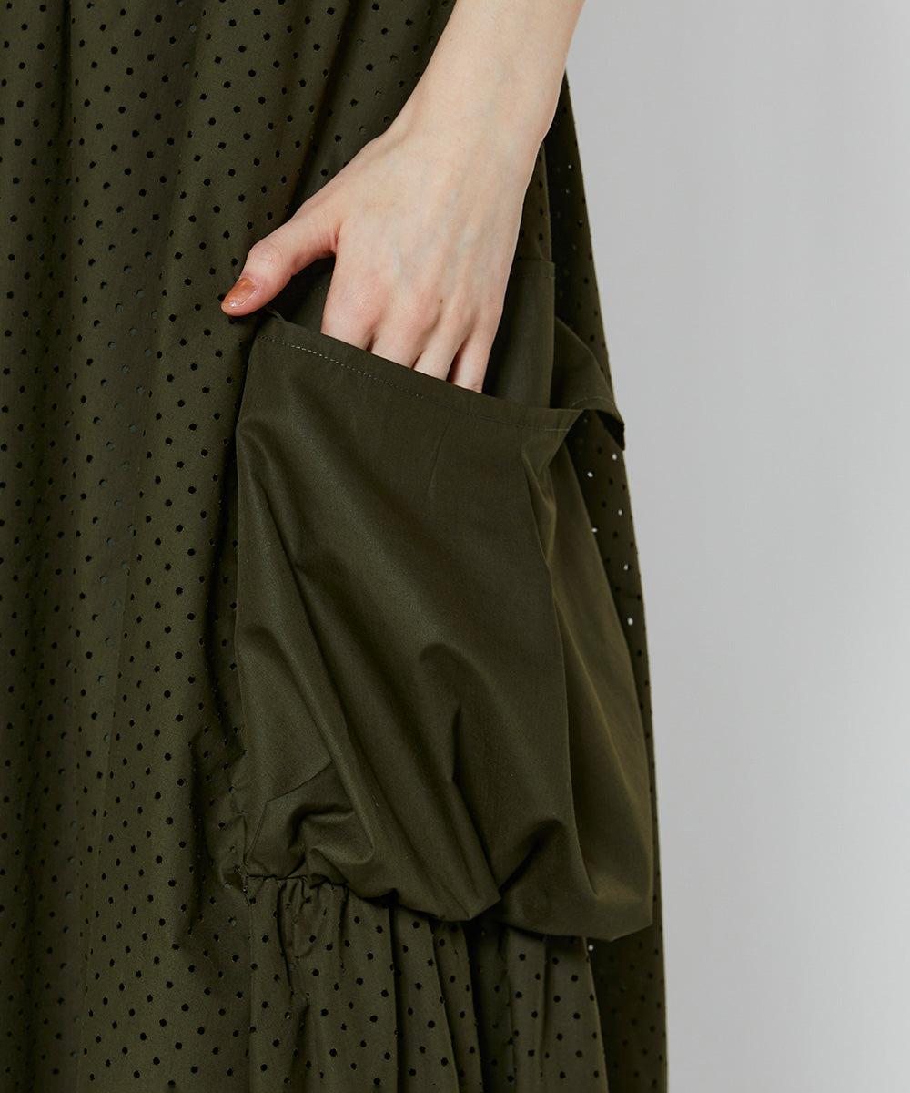 DSC / 타입 라이터 플레어스커트