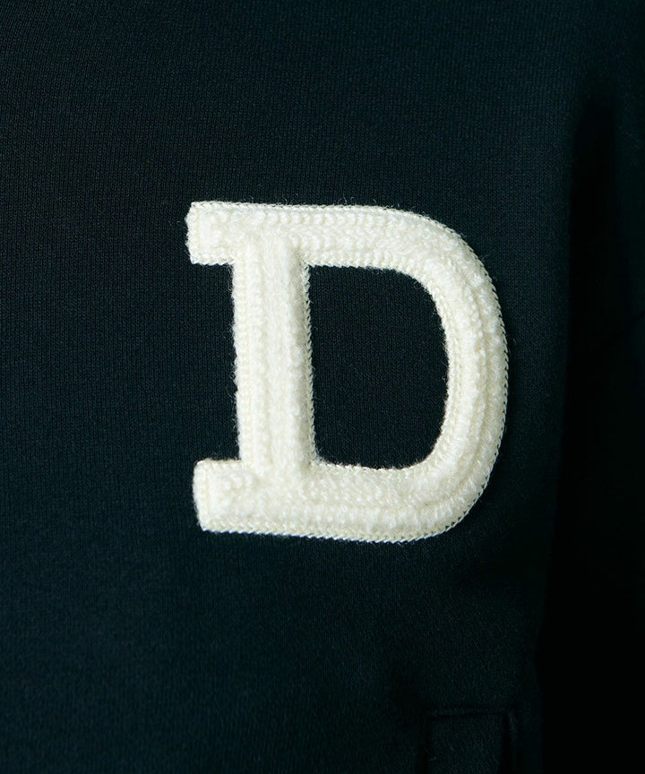 DSC / D로고 자수 우라기모 블루종