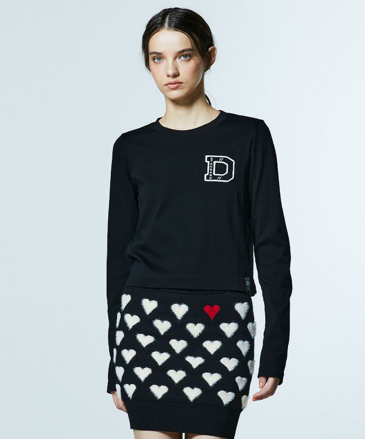 DSC / D로고 후라이스 롱T