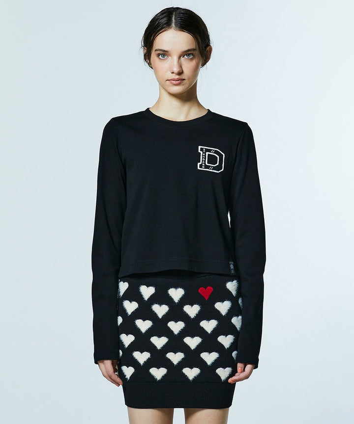 DSC / D로고 후라이스 롱T