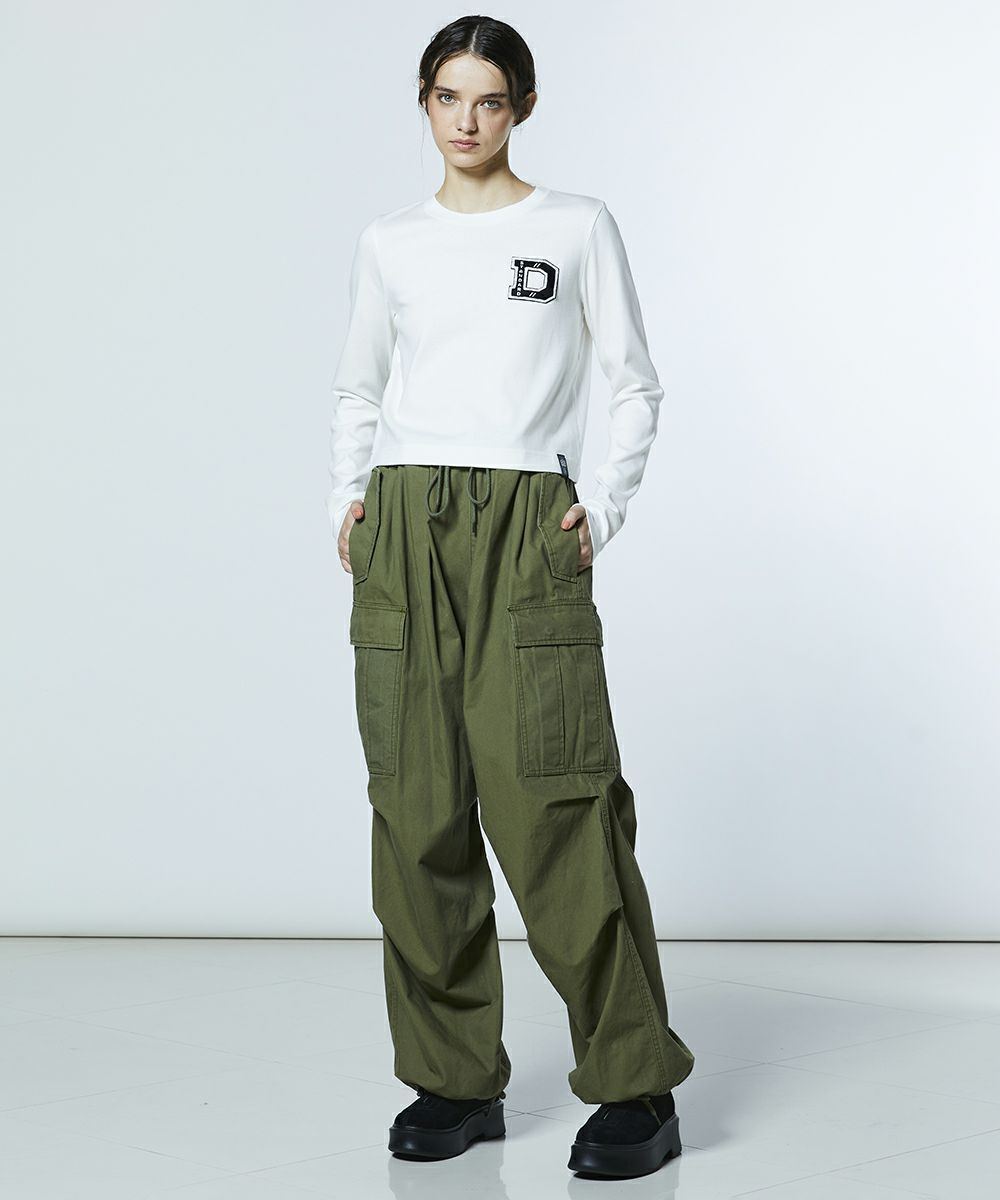 DSC / D로고 후라이스 롱T