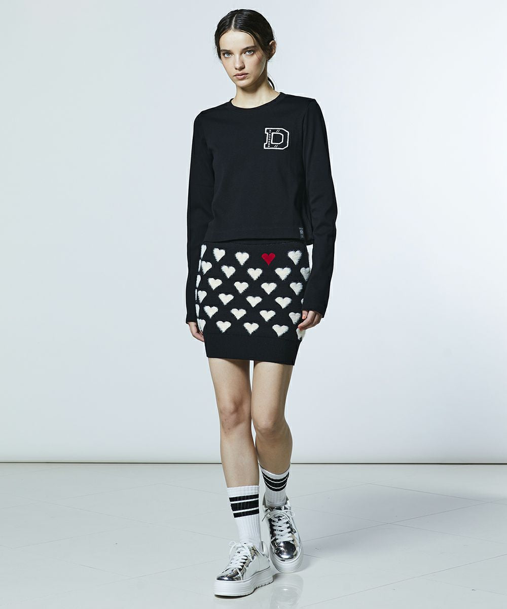 DSC / D로고 후라이스 롱T