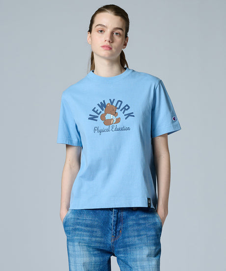 Champion×DSC / NY Bear Print T-Shirt(OUTLET)