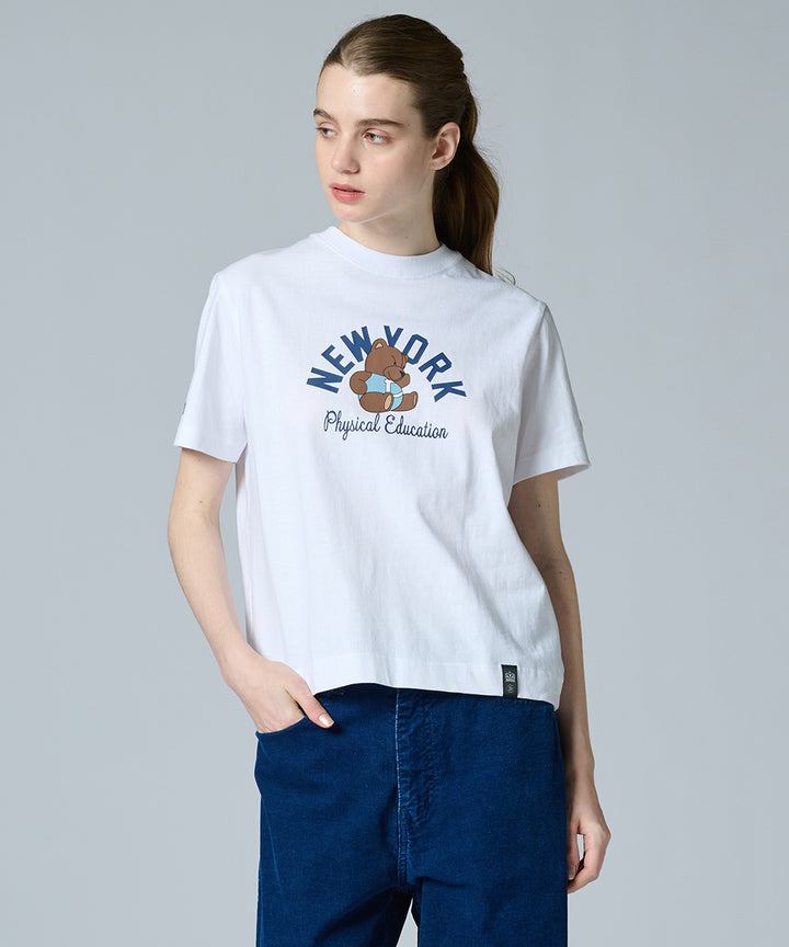 Champion×DSC / NY Bear Print T-Shirt(OUTLET)