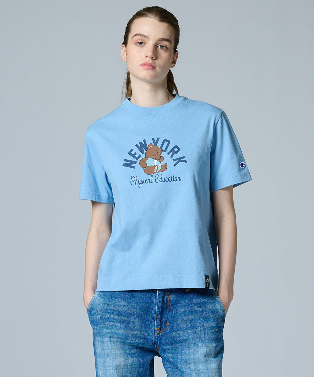 Champion×DSC / NY Bear Print T-Shirt(OUTLET)