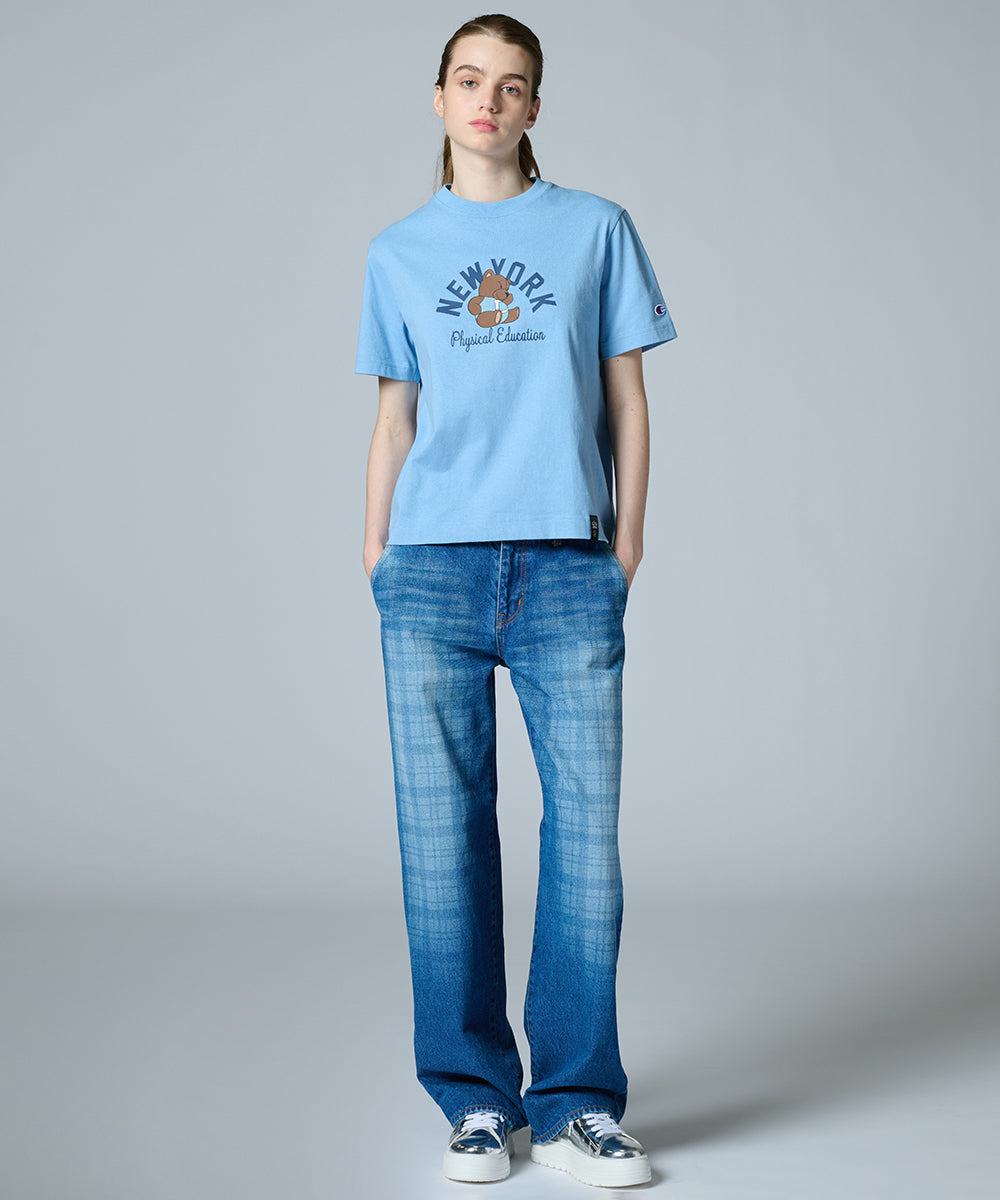 Champion×DSC / NY Bear Print T-Shirt(OUTLET)