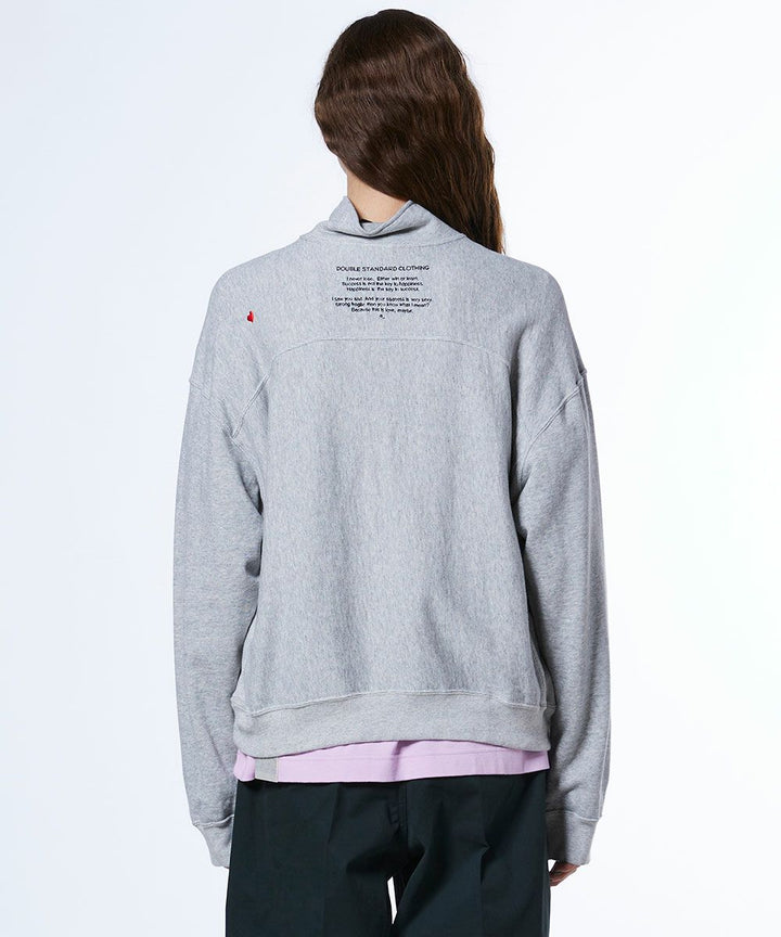 【Women's】Champion×DSC Reverse Weave Half Zip Sweat Shirt