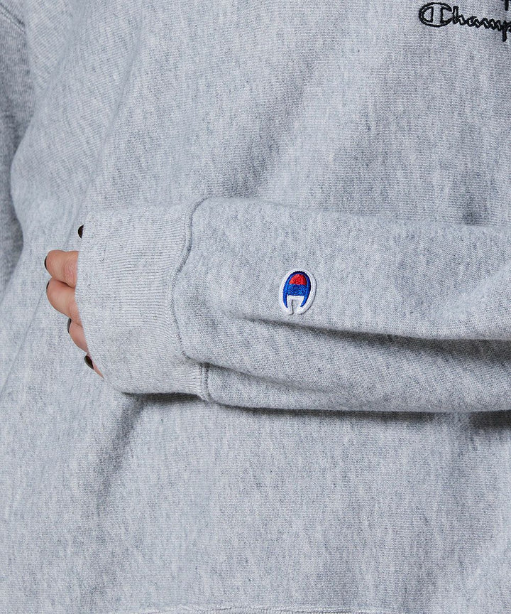 【Women's】Champion×DSC Reverse Weave Half Zip Sweat Shirt