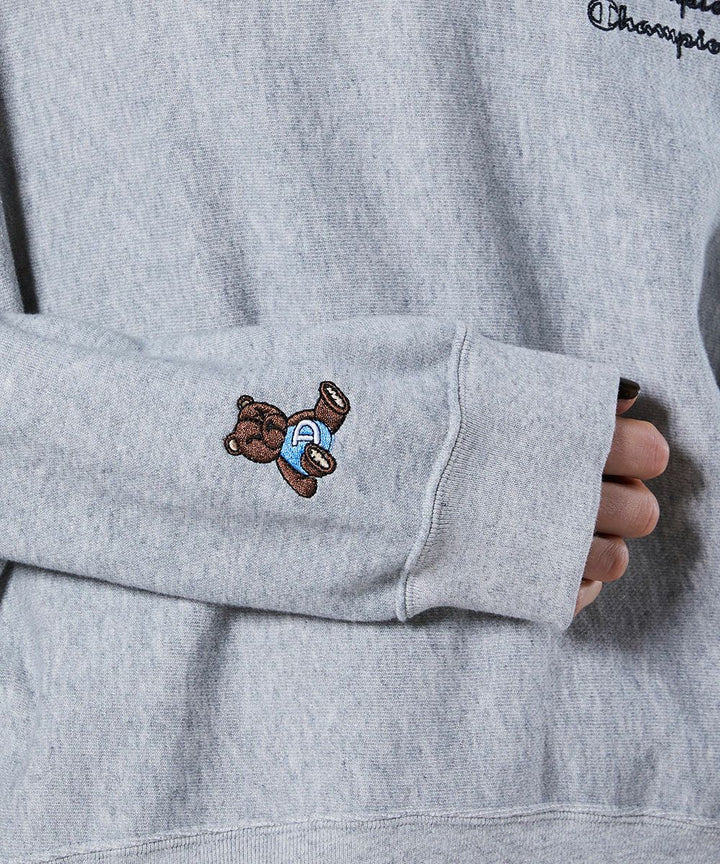 【Women's】Champion×DSC Reverse Weave Half Zip Sweat Shirt