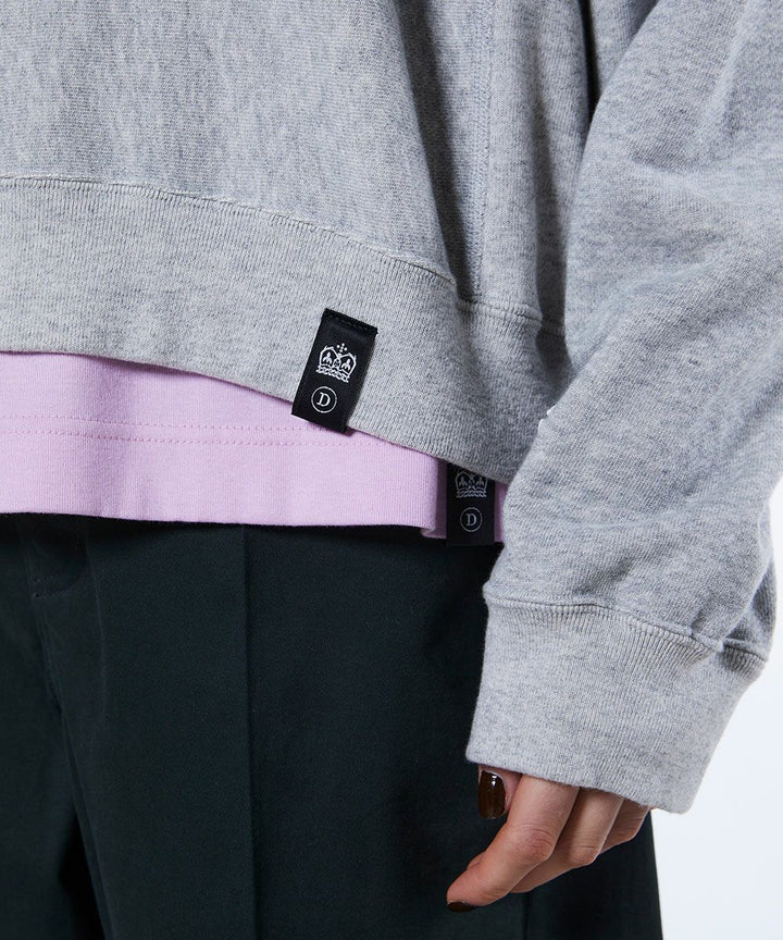 【Women's】Champion×DSC Reverse Weave Half Zip Sweat Shirt
