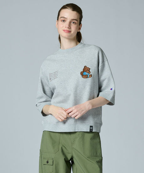 Champion×DSC/ NY Bear Embroidery Sweat