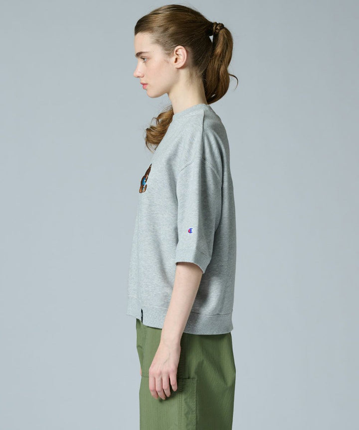 Champion×DSC/ NY Bear Embroidery Sweat