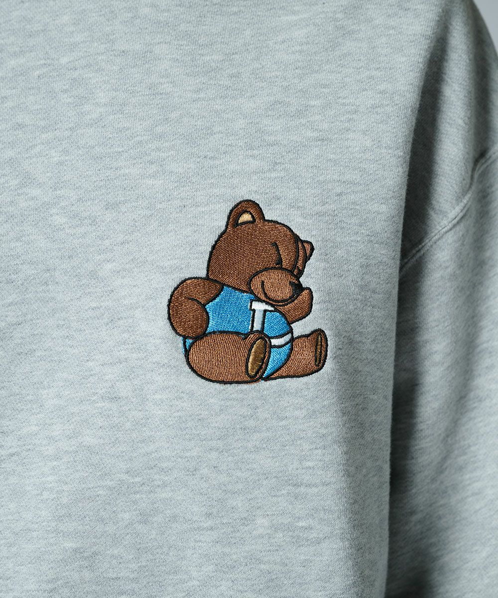 Champion×DSC/ NY Bear Embroidery Sweat