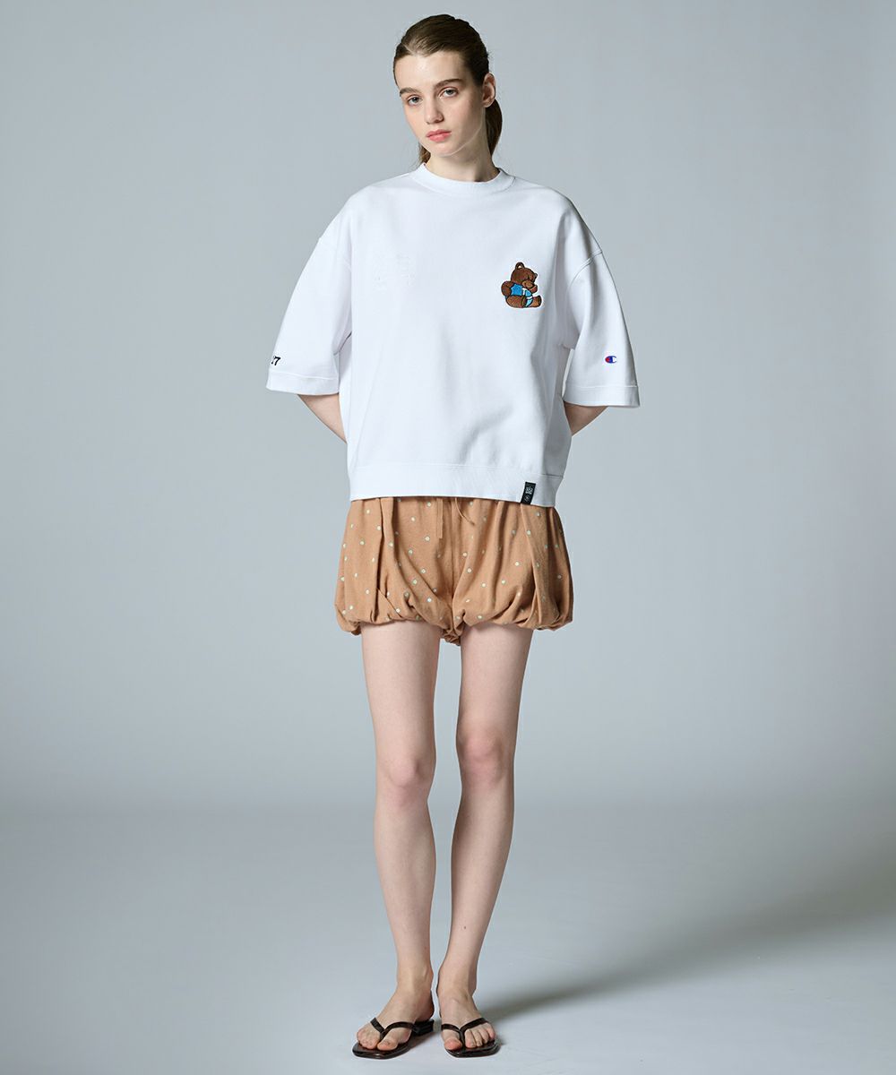 Champion×DSC/ NY Bear Embroidery Sweat