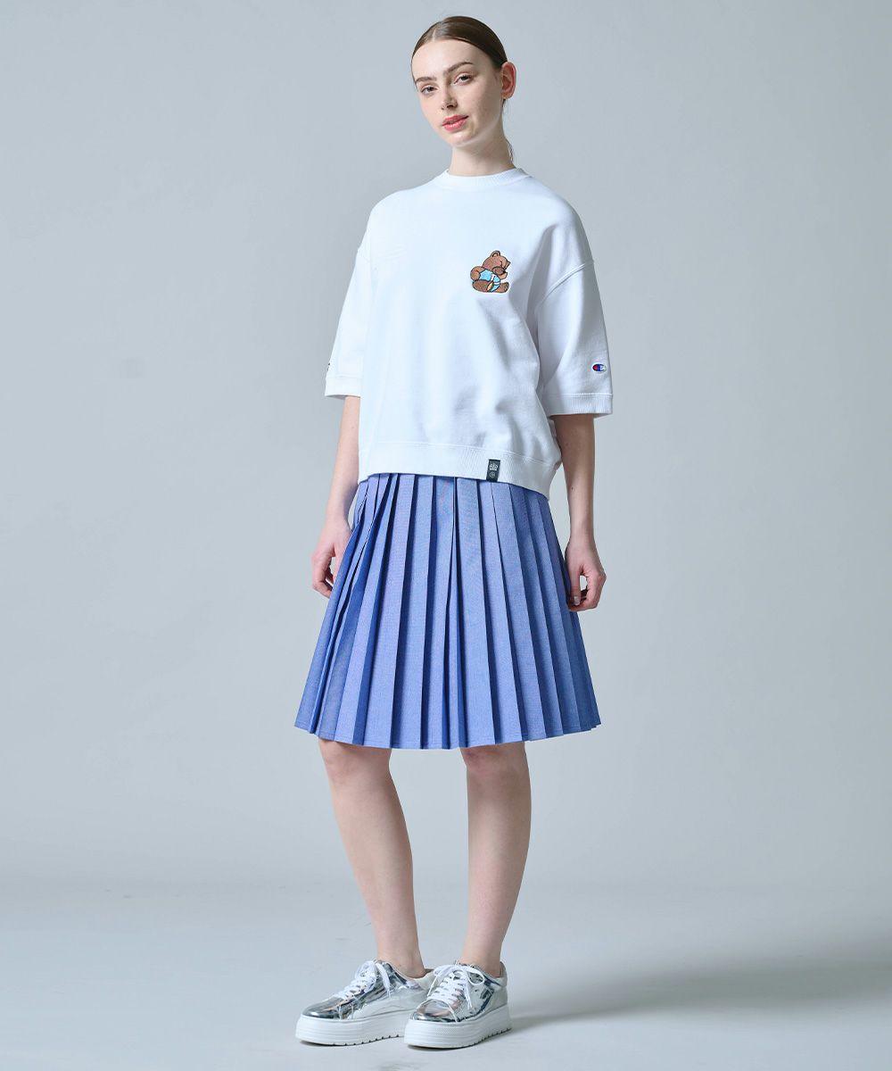 Champion×DSC/ NY Bear Embroidery Sweat