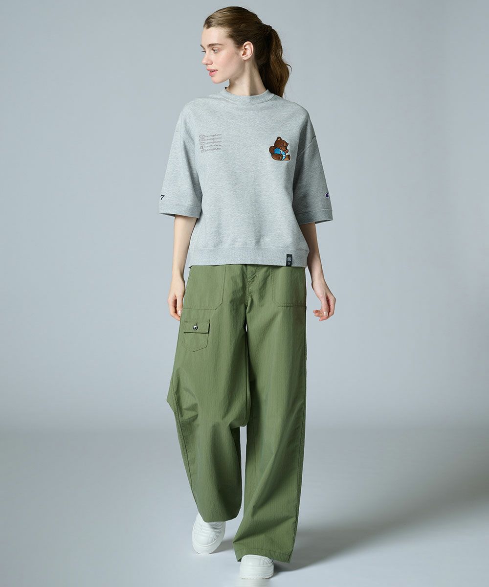 Champion×DSC/ NY Bear Embroidery Sweat