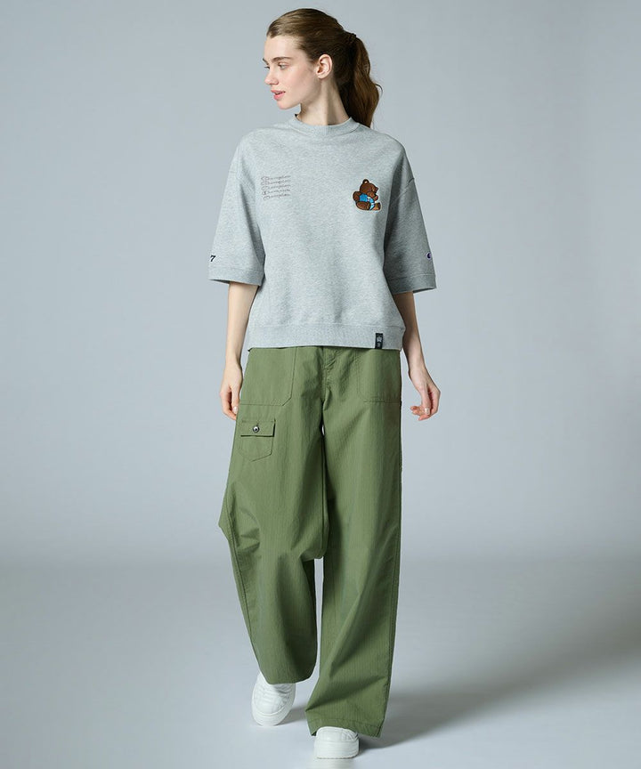 Champion×DSC/ NY Bear Embroidery Sweat