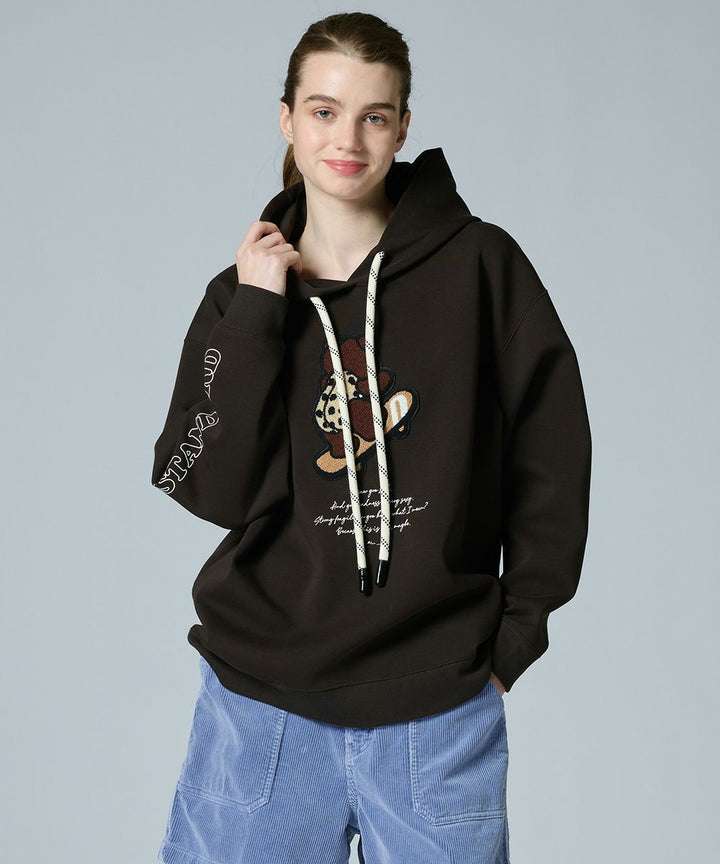 DSC / 스케이트보드 베어 골판지 니트파카(WEB한정)