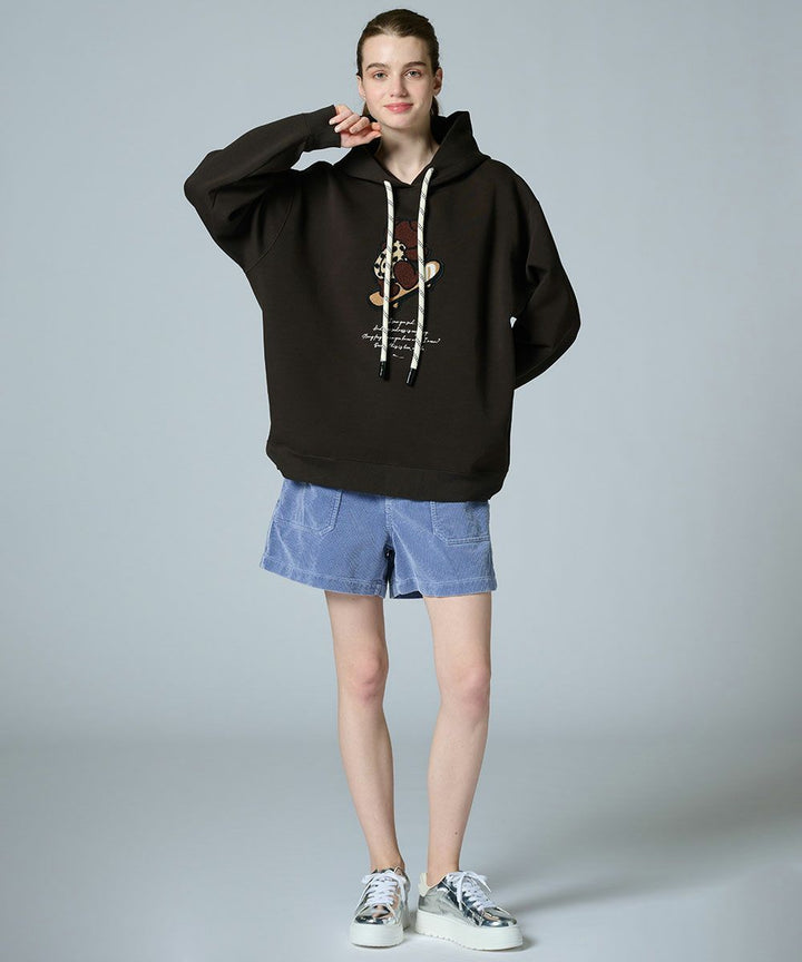 DSC / 스케이트보드 베어 골판지 니트파카(WEB한정)