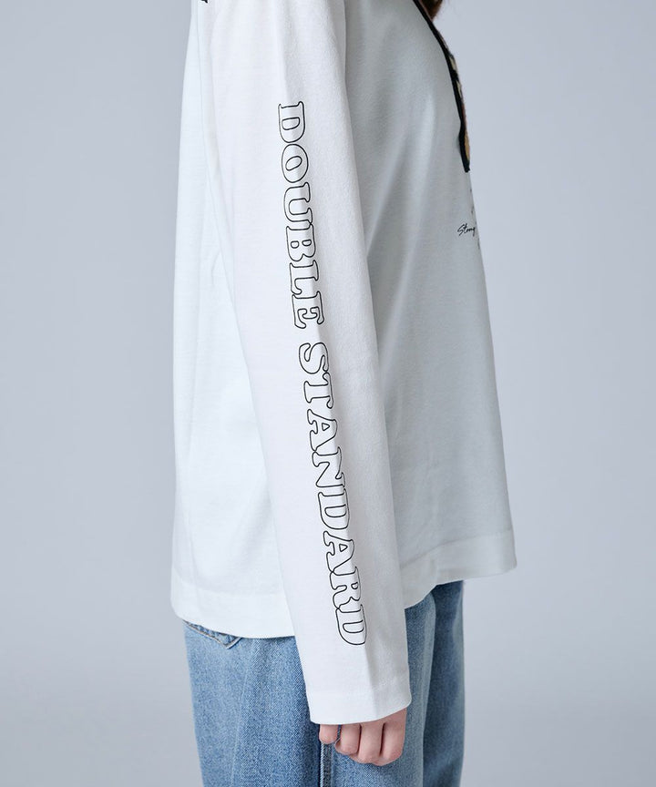 DSC / 스케이트보드 베어 와펜 롱 T셔츠(WEB한정)