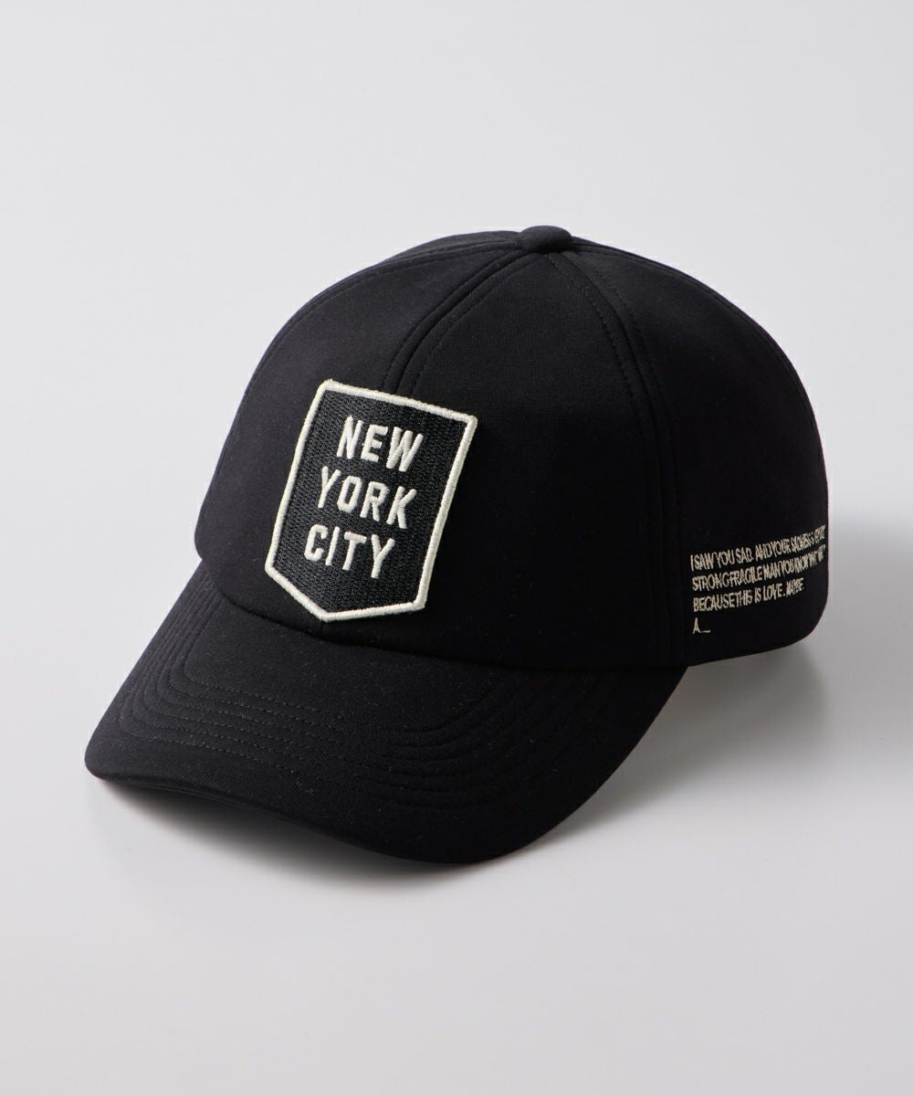 DSC / NEW YORK CITY로고 와펜 베이스볼캡
