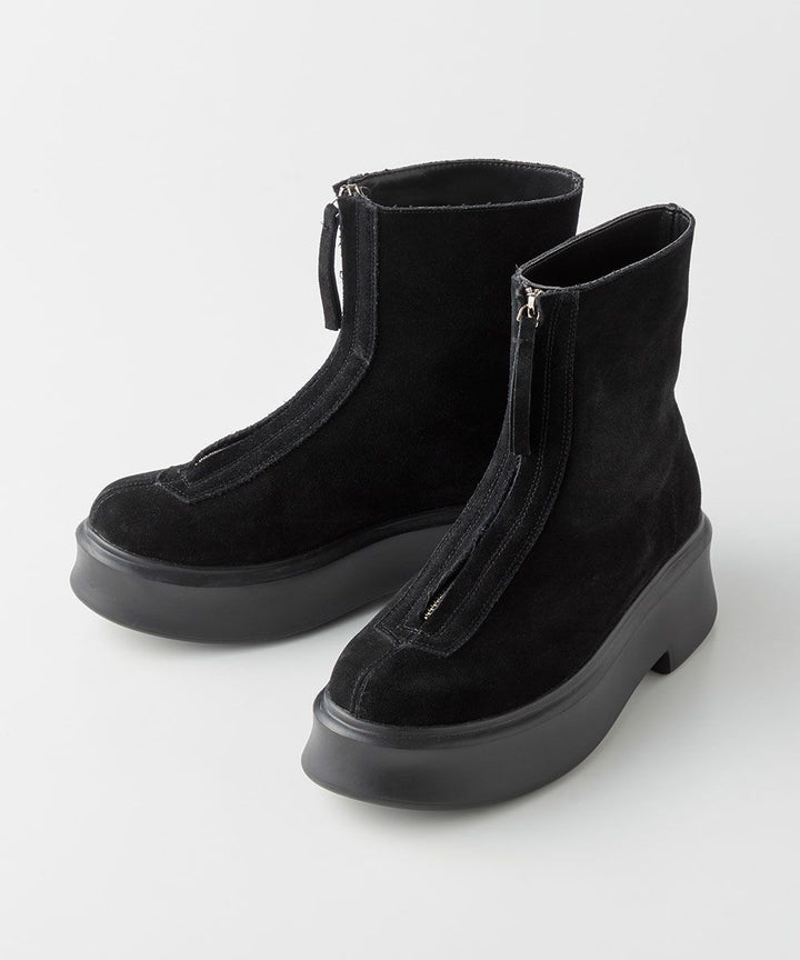 DSC / 프론트 지퍼 쇼트 부츠