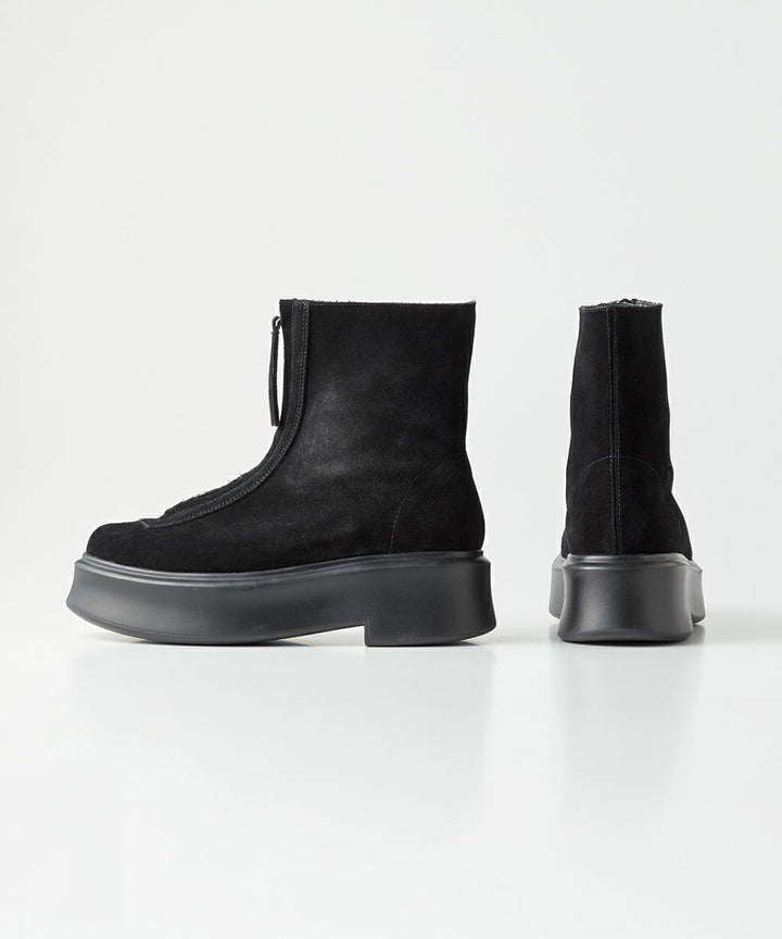 DSC / 프론트 지퍼 쇼트 부츠